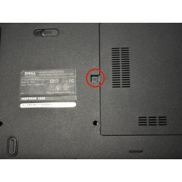 Замена оптического диска Dell Inspiron 1545